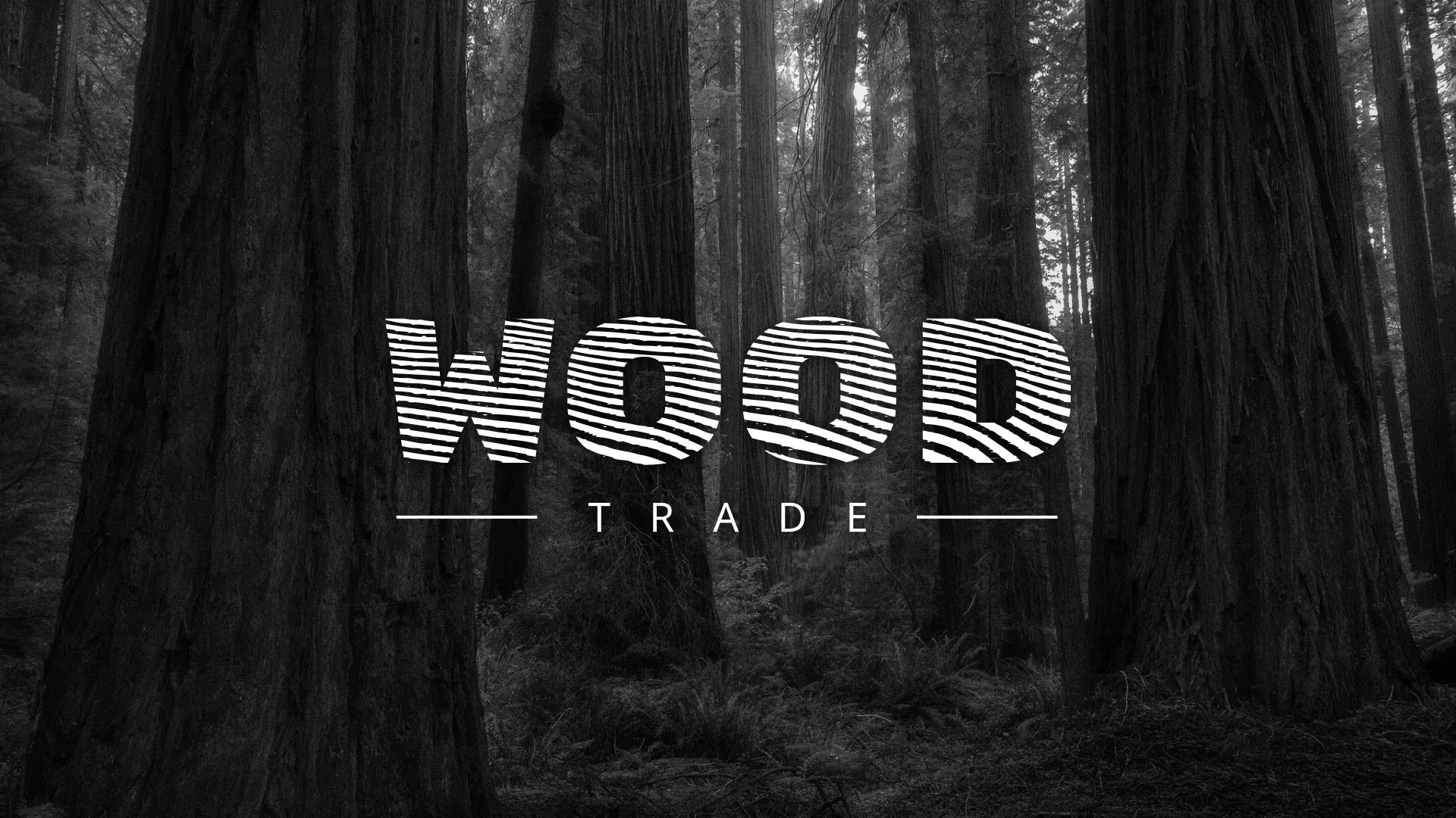Разработка логотипа для компании «Wood Trade» в Курлово